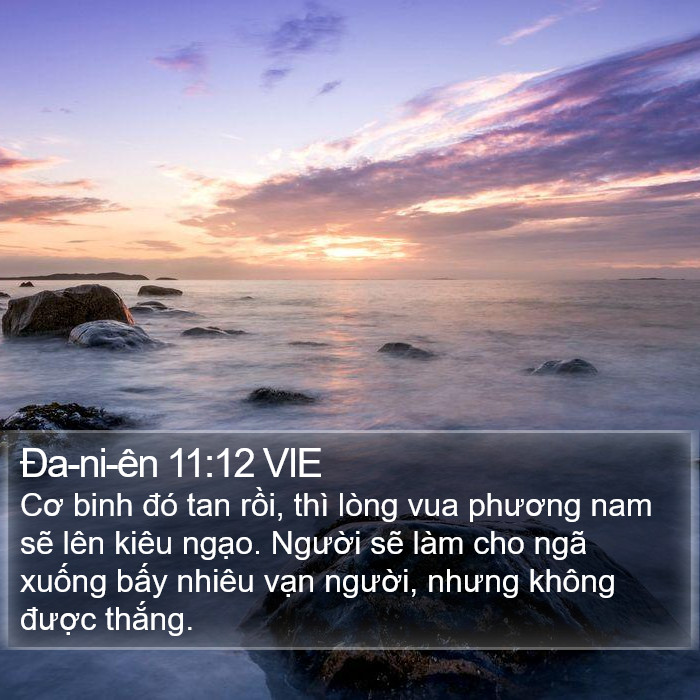 Ða-ni-ên 11:12 VIE Bible Study