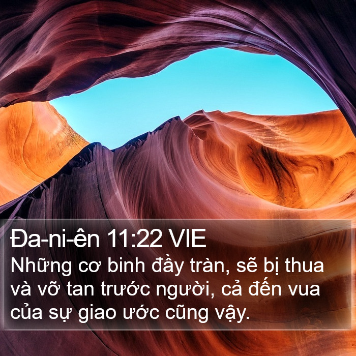 Ða-ni-ên 11:22 VIE Bible Study