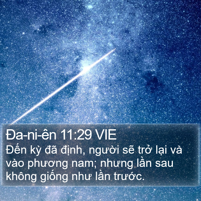 Ða-ni-ên 11:29 VIE Bible Study