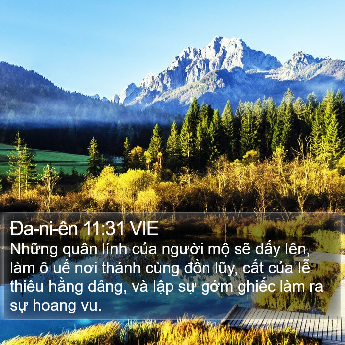 Ða-ni-ên 11:31 VIE Bible Study