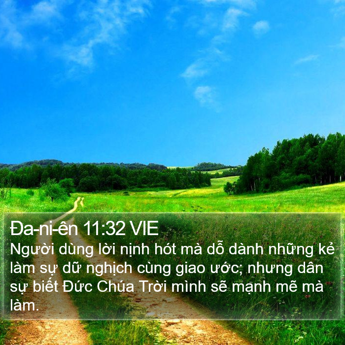 Ða-ni-ên 11:32 VIE Bible Study