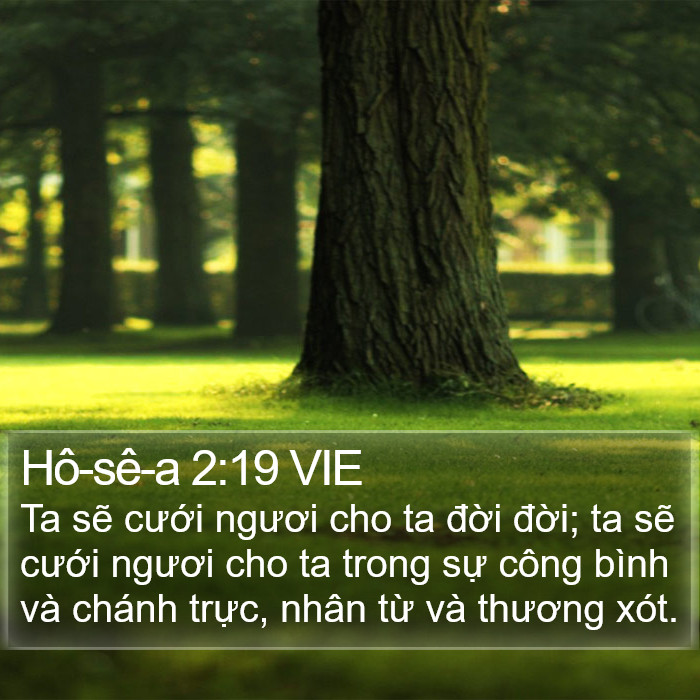 Hô-sê-a 2:19 VIE Bible Study