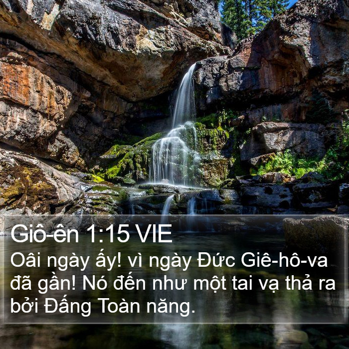 Giô-ên 1:15 VIE Bible Study