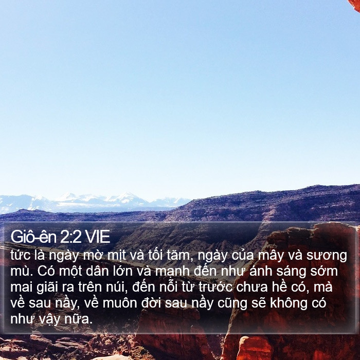 Giô-ên 2:2 VIE Bible Study