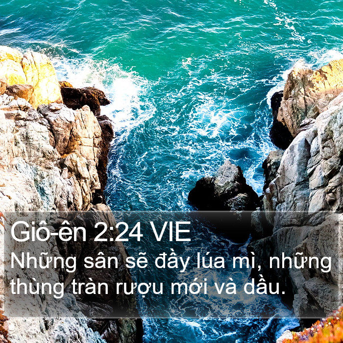 Giô-ên 2:24 VIE Bible Study