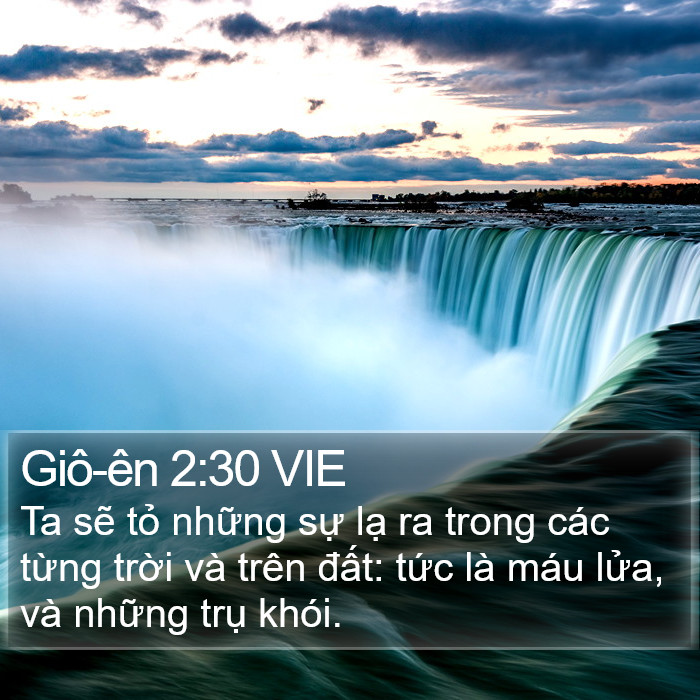 Giô-ên 2:30 VIE Bible Study