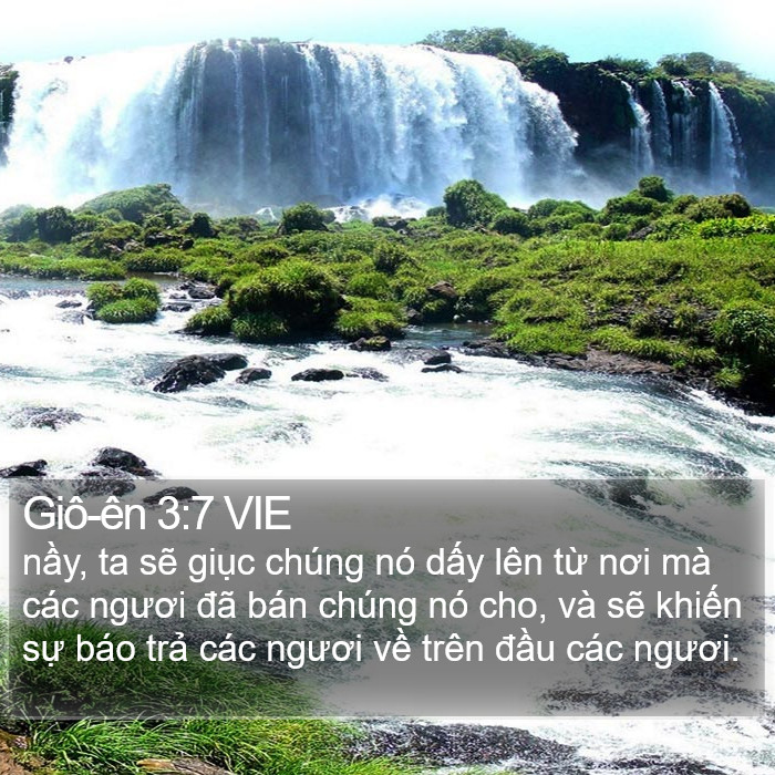 Giô-ên 3:7 VIE Bible Study
