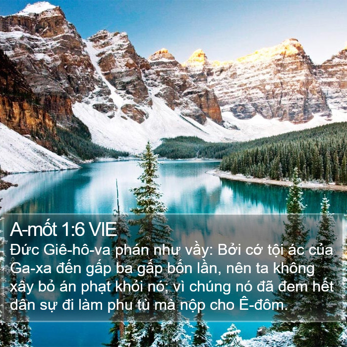 A-mốt 1:6 VIE Bible Study