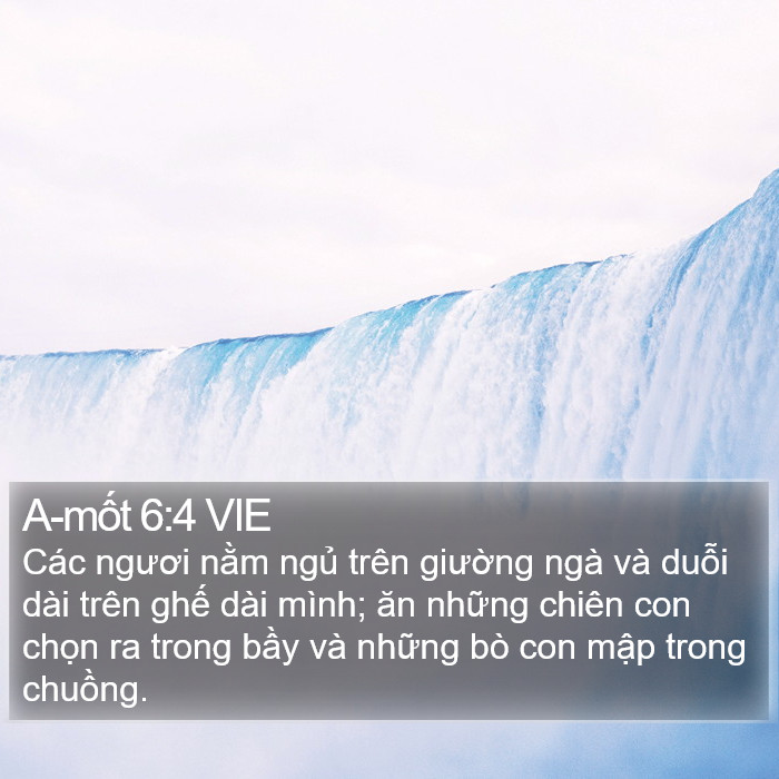 A-mốt 6:4 VIE Bible Study