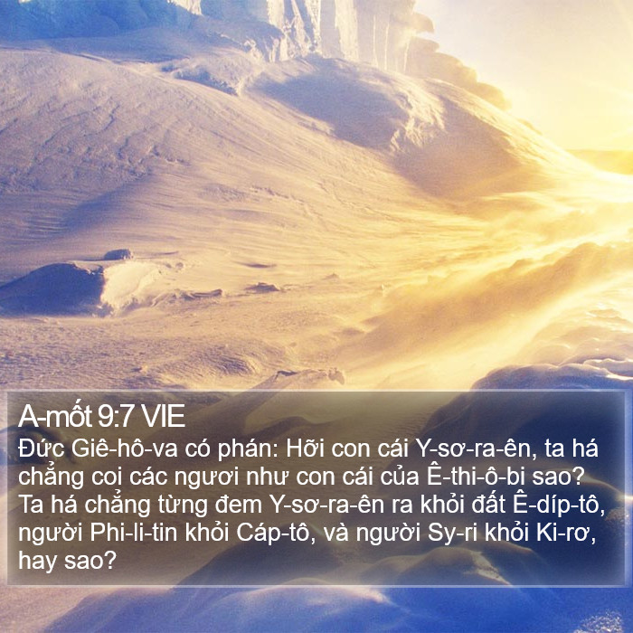 A-mốt 9:7 VIE Bible Study