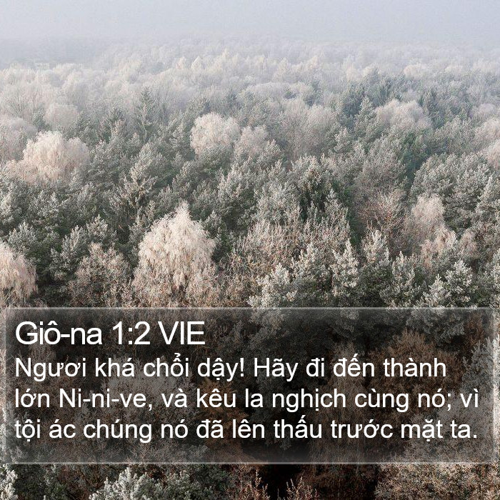 Giô-na 1:2 VIE Bible Study