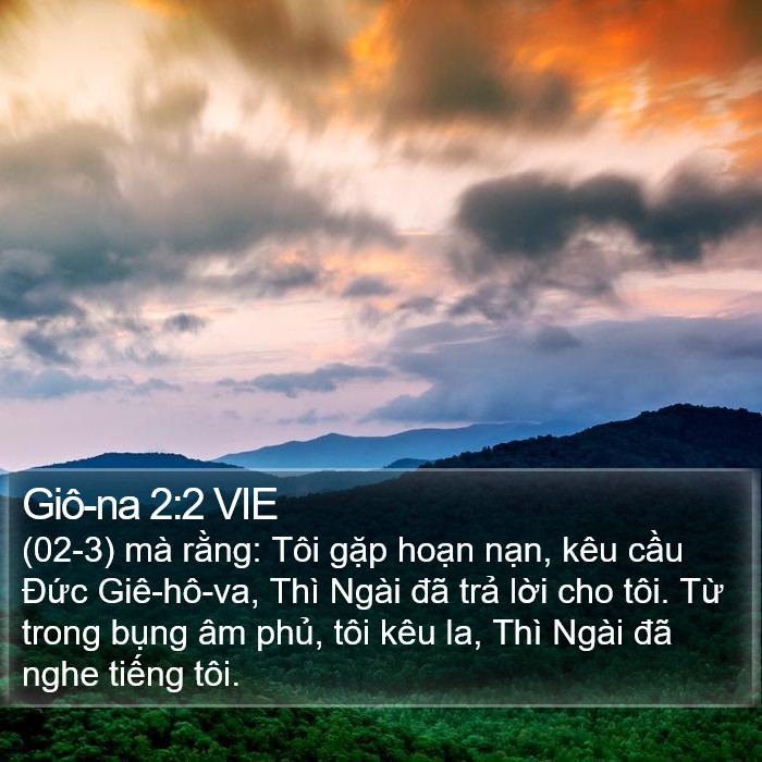 Giô-na 2:2 VIE Bible Study