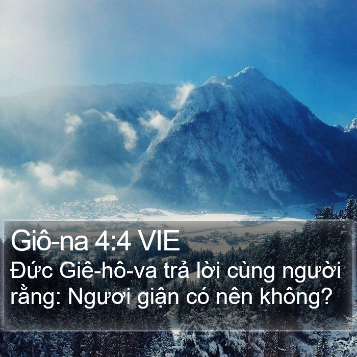 Giô-na 4:4 VIE Bible Study