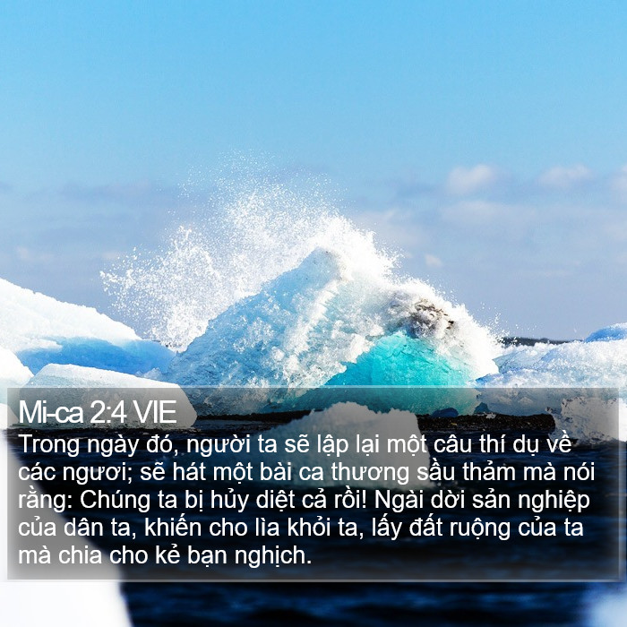 Mi-ca 2:4 VIE Bible Study