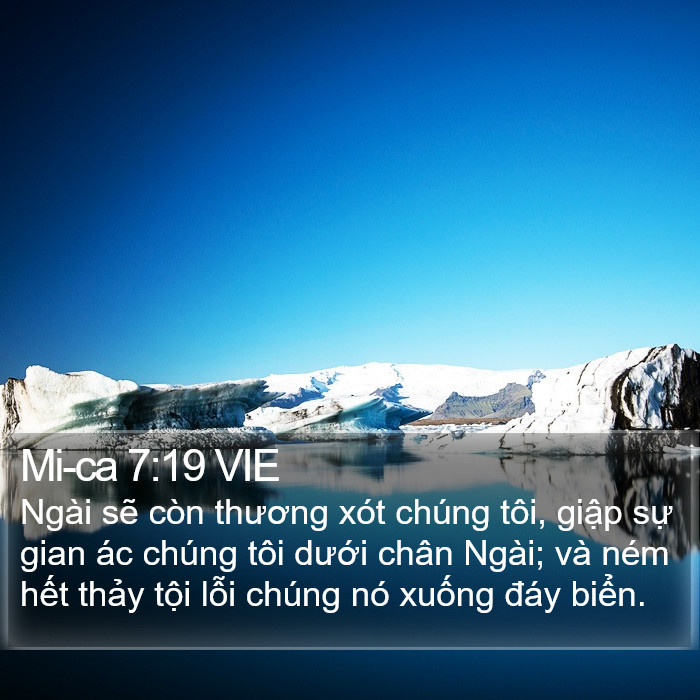 Mi-ca 7:19 VIE Bible Study