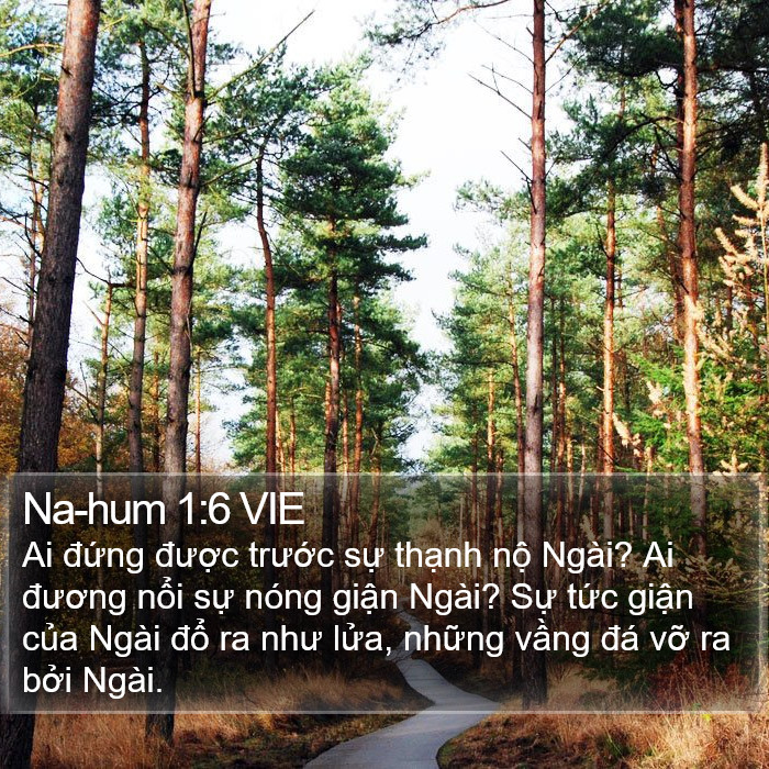 Na-hum 1:6 VIE Bible Study