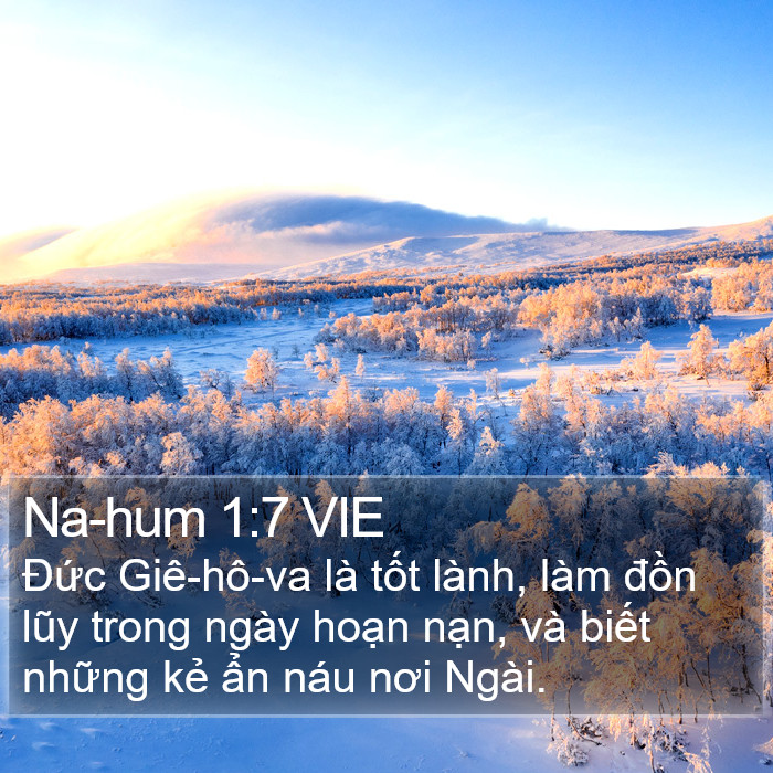 Na-hum 1:7 VIE Bible Study