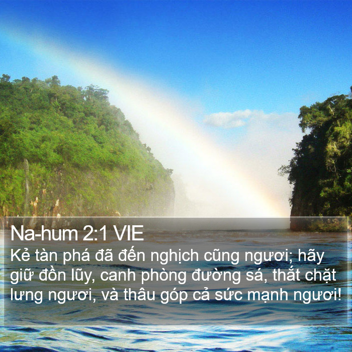 Na-hum 2:1 VIE Bible Study