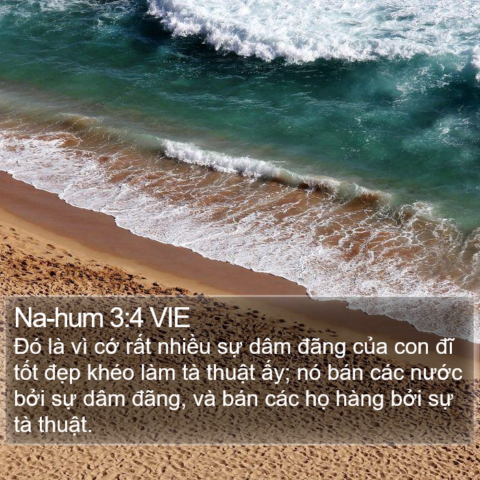 Na-hum 3:4 VIE Bible Study