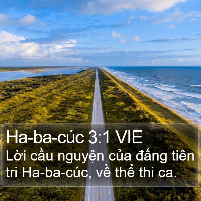 Ha-ba-cúc 3:1 VIE Bible Study