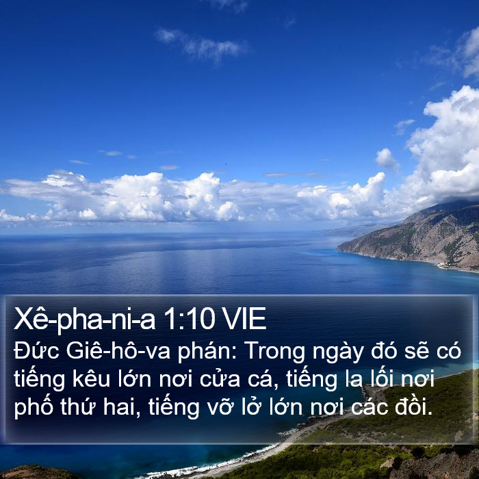 Xê-pha-ni-a 1:10 VIE Bible Study