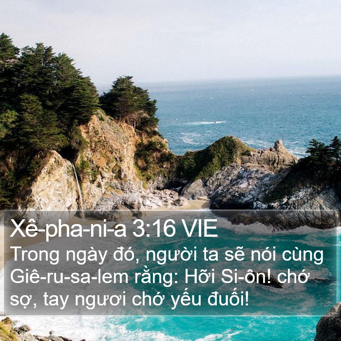 Xê-pha-ni-a 3:16 VIE Bible Study