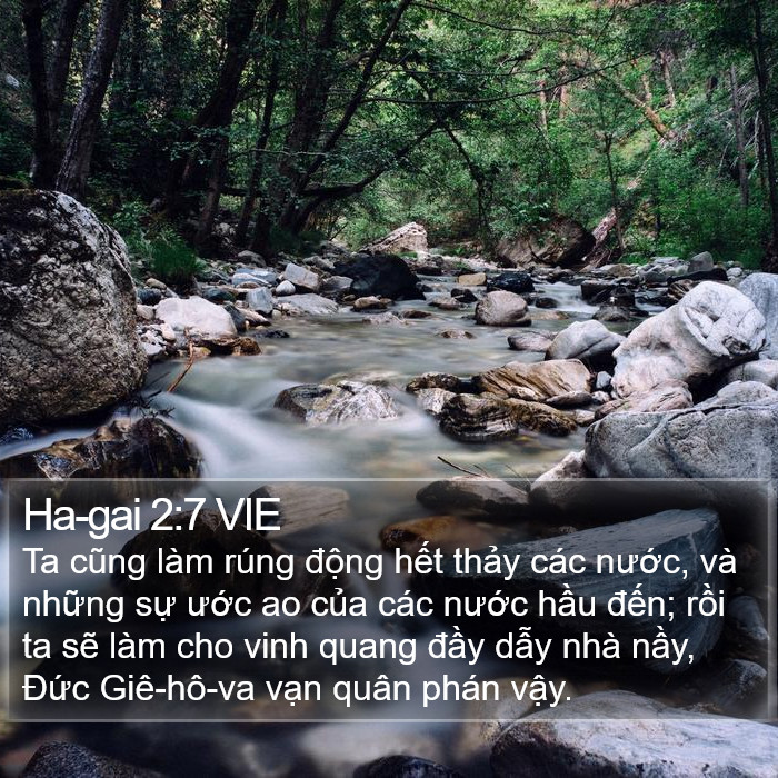 Ha-gai 2:7 VIE Bible Study