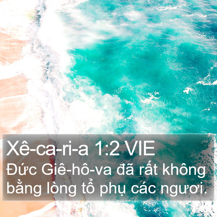 Xê-ca-ri-a 1:2 VIE Bible Study