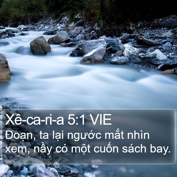 Xê-ca-ri-a 5:1 VIE Bible Study