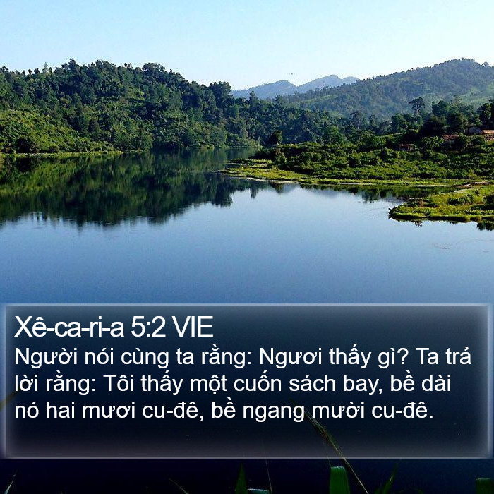 Xê-ca-ri-a 5:2 VIE Bible Study