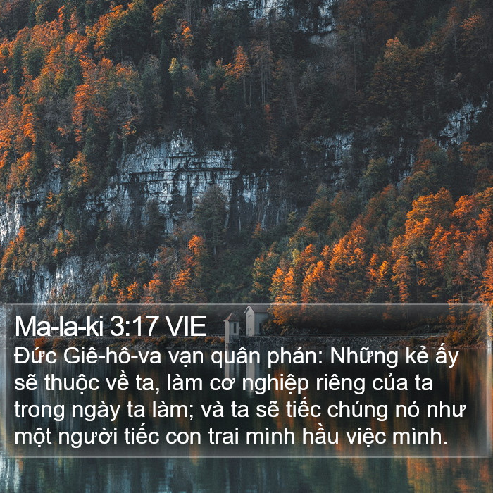 Ma-la-ki 3:17 VIE Bible Study