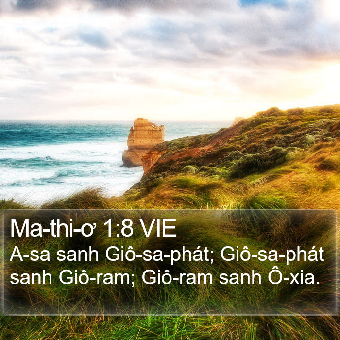 Ma-thi-ơ 1:8 VIE Bible Study