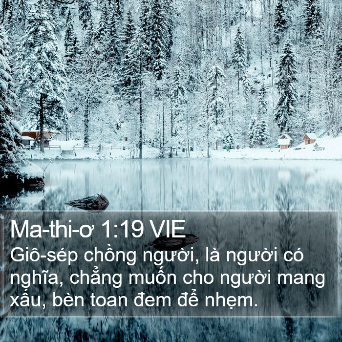 Ma-thi-ơ 1:19 VIE Bible Study