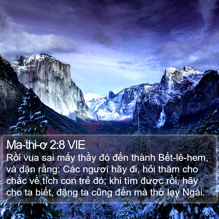 Ma-thi-ơ 2:8 VIE Bible Study