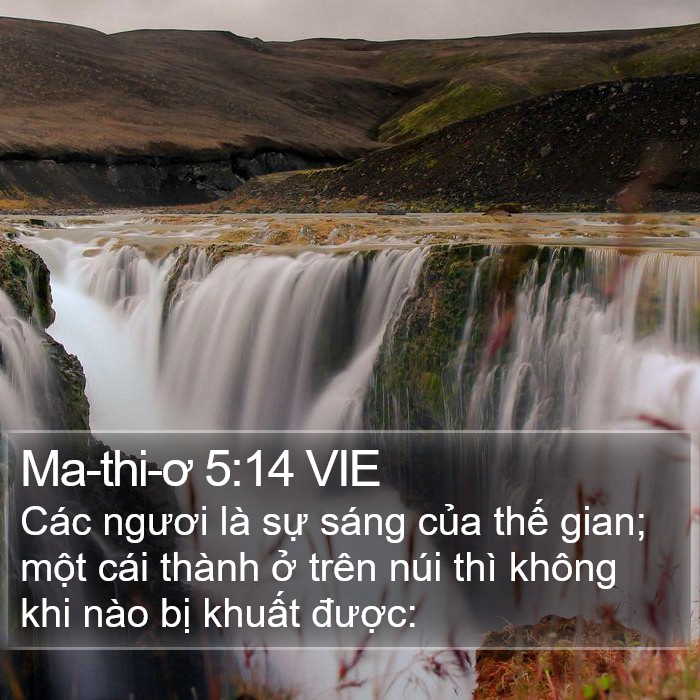 Ma-thi-ơ 5:14 VIE Bible Study