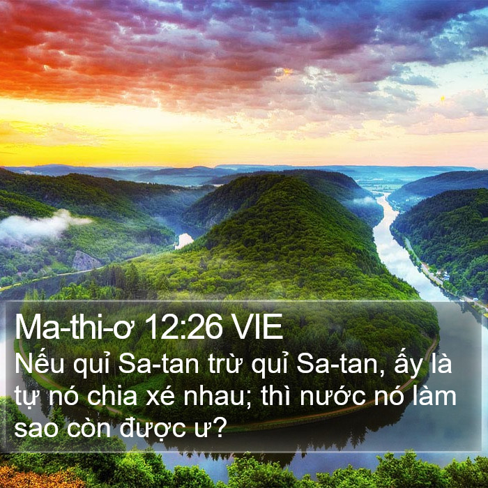 Ma-thi-ơ 12:26 VIE Bible Study