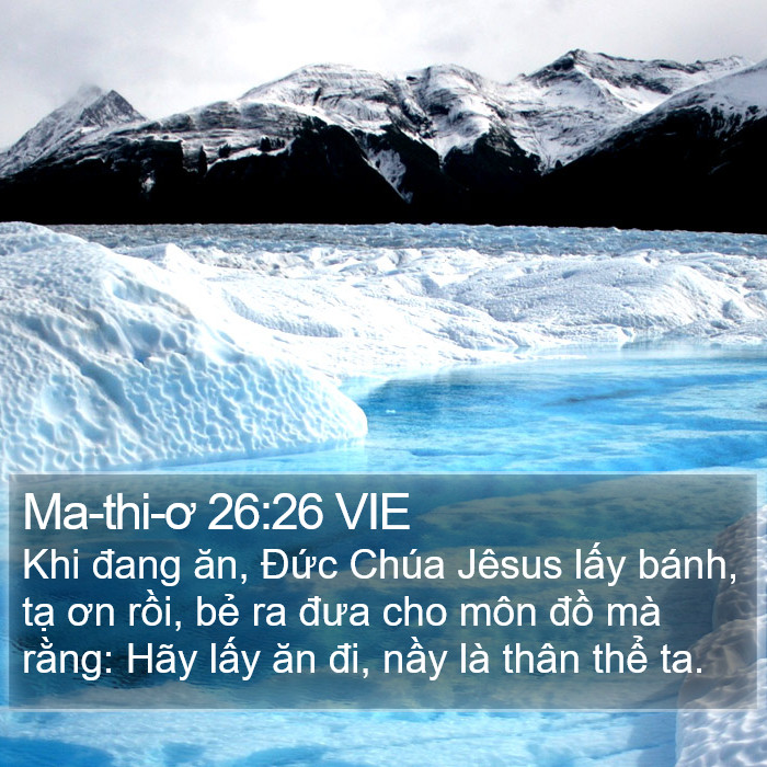 Ma-thi-ơ 26:26 VIE Bible Study