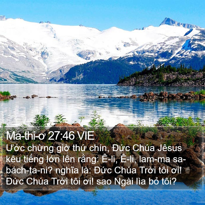 Ma-thi-ơ 27:46 VIE Bible Study