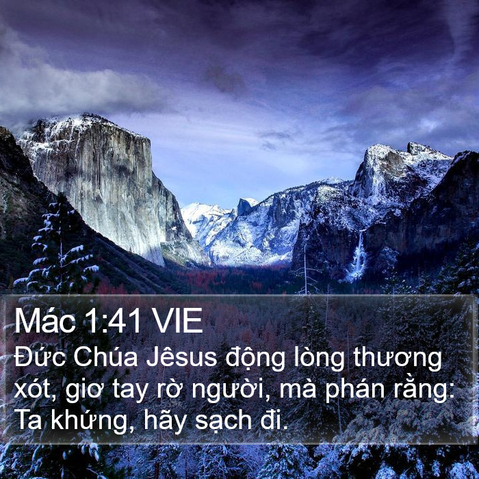 Mác 1:41 VIE Bible Study