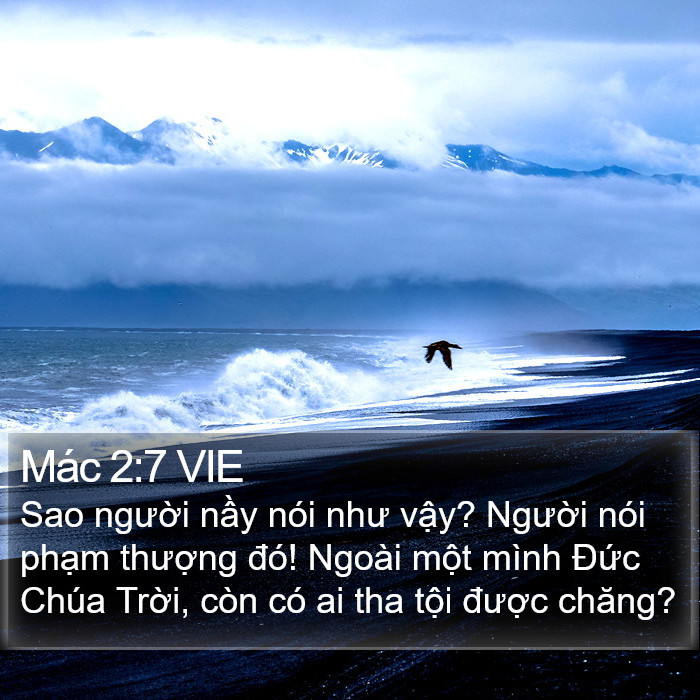 Mác 2:7 VIE Bible Study