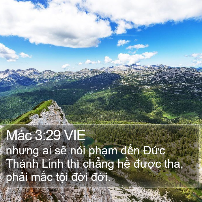 Mác 3:29 VIE Bible Study