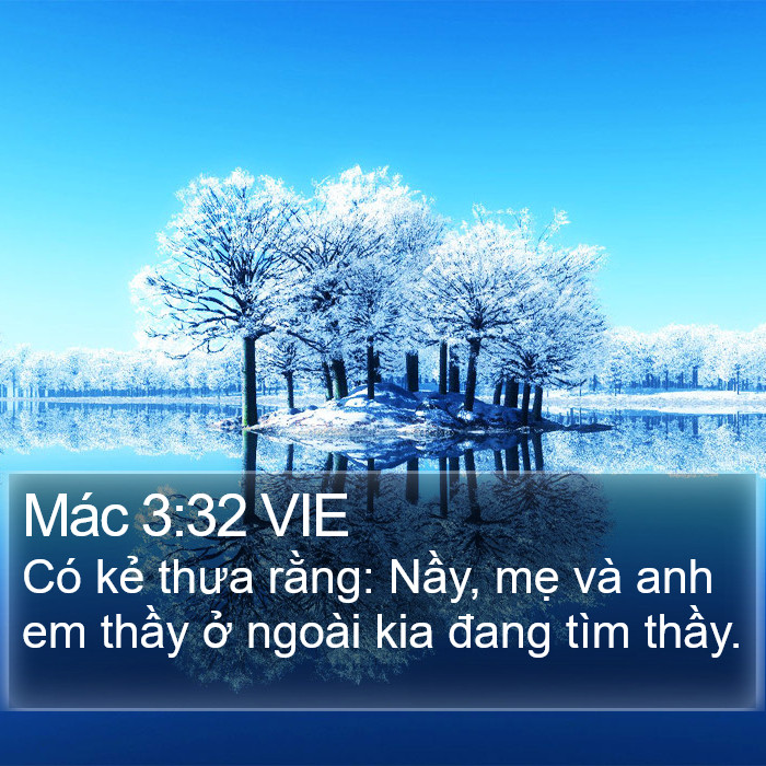 Mác 3:32 VIE Bible Study