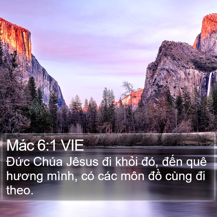 Mác 6:1 VIE Bible Study