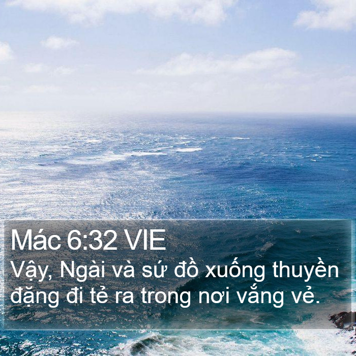 Mác 6:32 VIE Bible Study