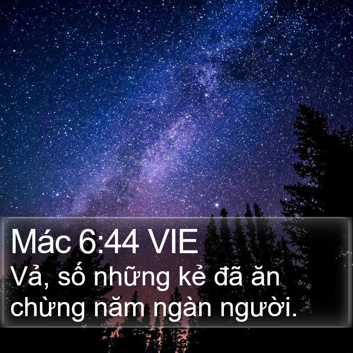 Mác 6:44 VIE Bible Study