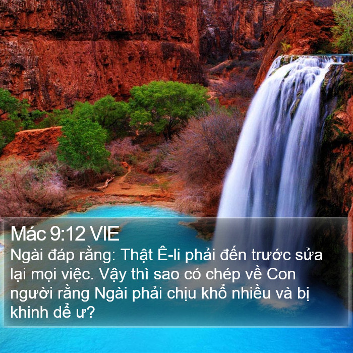 Mác 9:12 VIE Bible Study