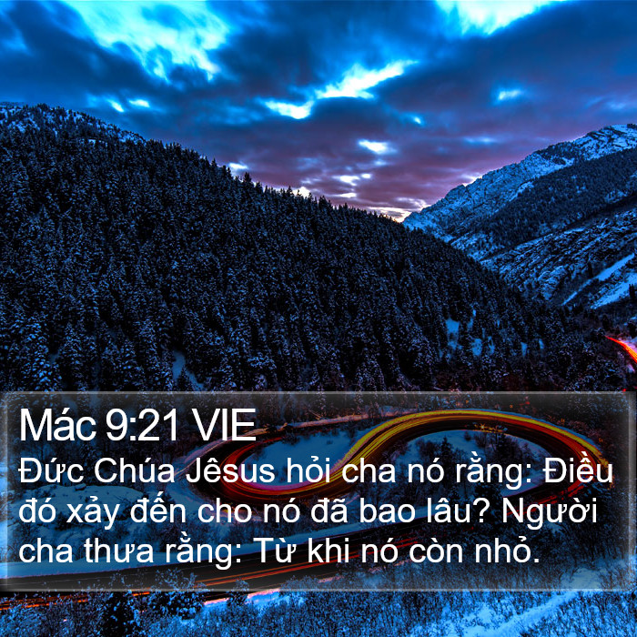 Mác 9:21 VIE Bible Study