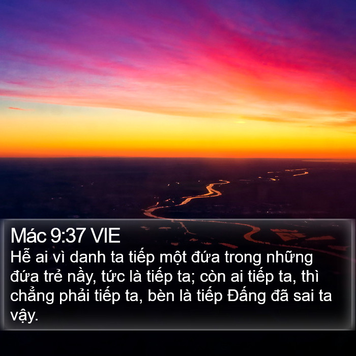 Mác 9:37 VIE Bible Study