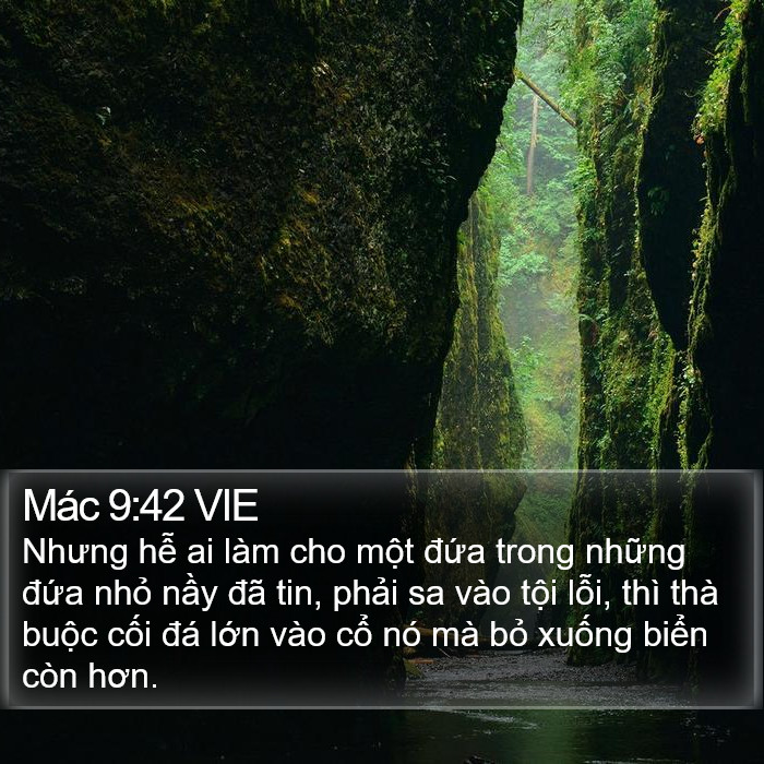 Mác 9:42 VIE Bible Study