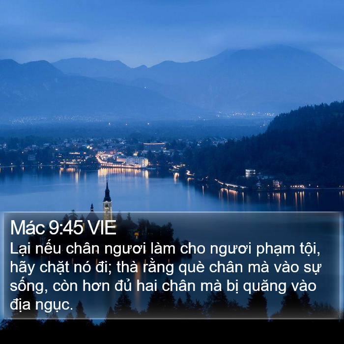 Mác 9:45 VIE Bible Study